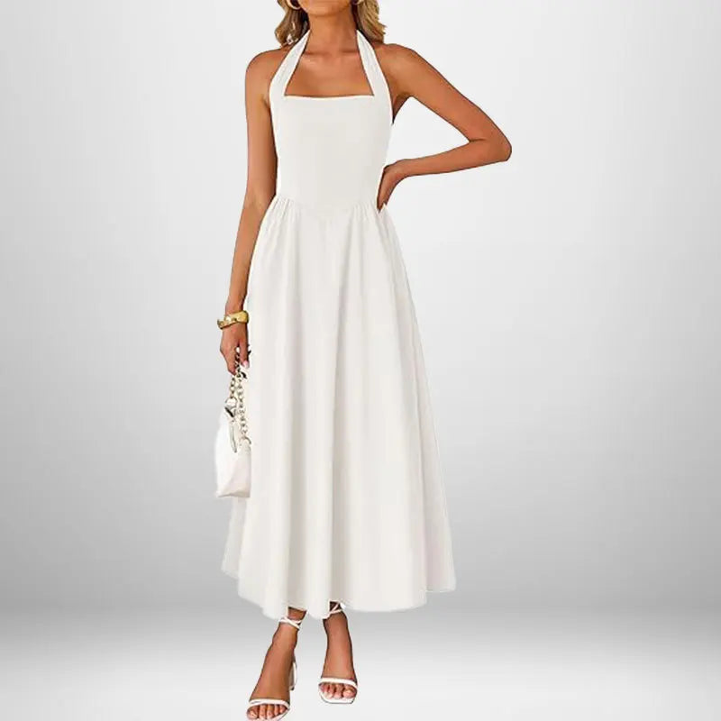 Women's Long Dress™ Square Collar Sleeveless Backless Dress