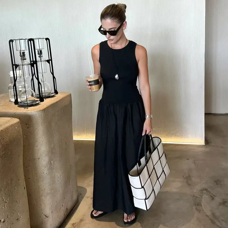 Women's TRAF Elegant Long Dresses™  Sleeveless Casual Y2k Dress