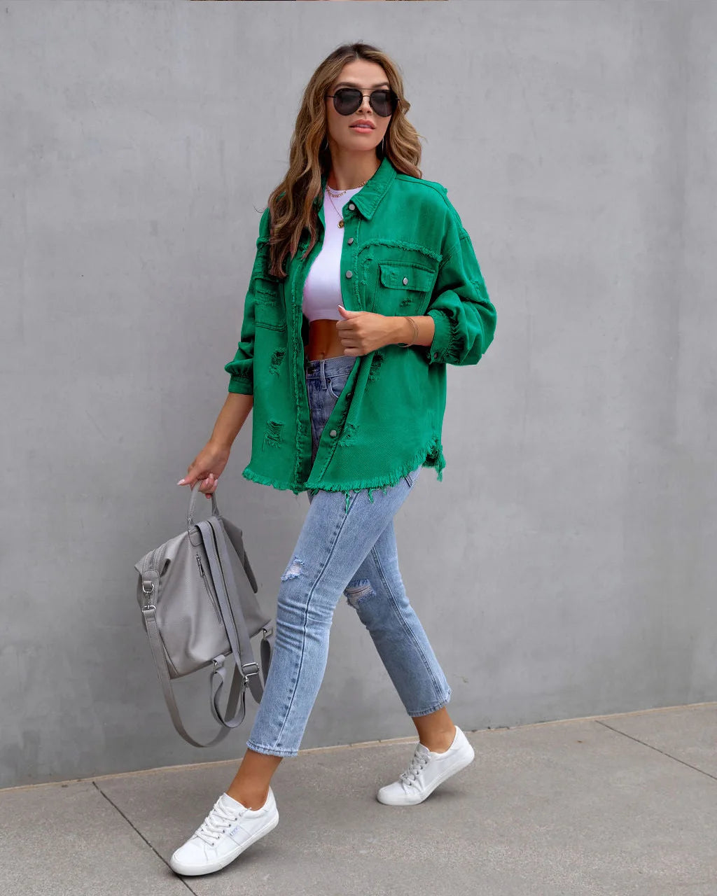 Women's Denim Shirts™ Vintage Oversized Loose Shirt