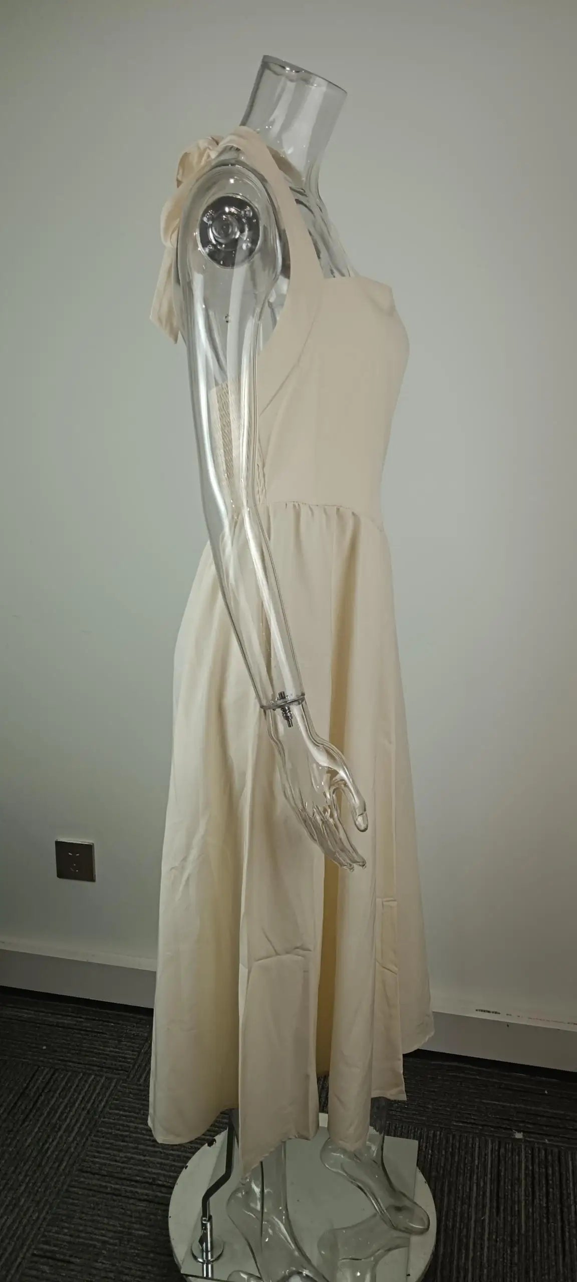Women's Long Dress™ Square Collar Sleeveless Backless Dress