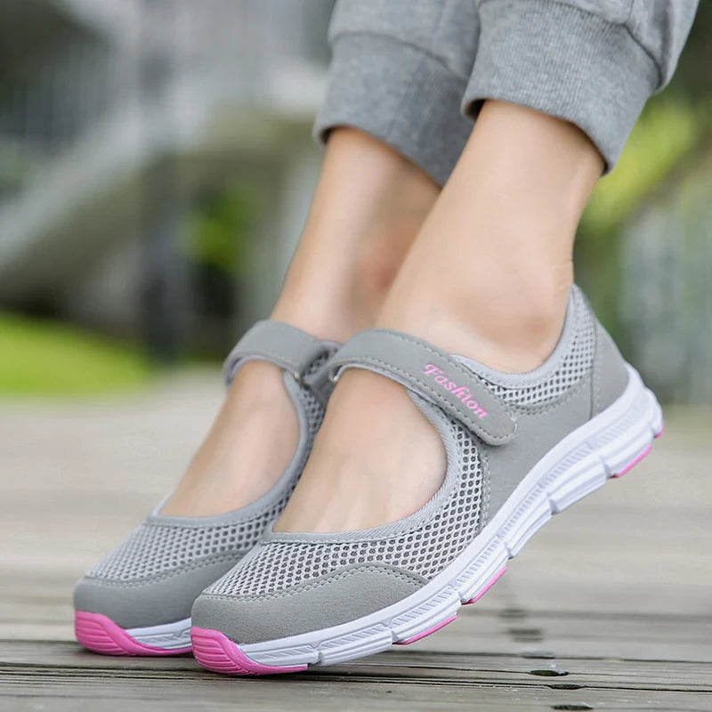 Women's Breathable Vulcanized Shoes™ Mesh Casual Walking Shoes