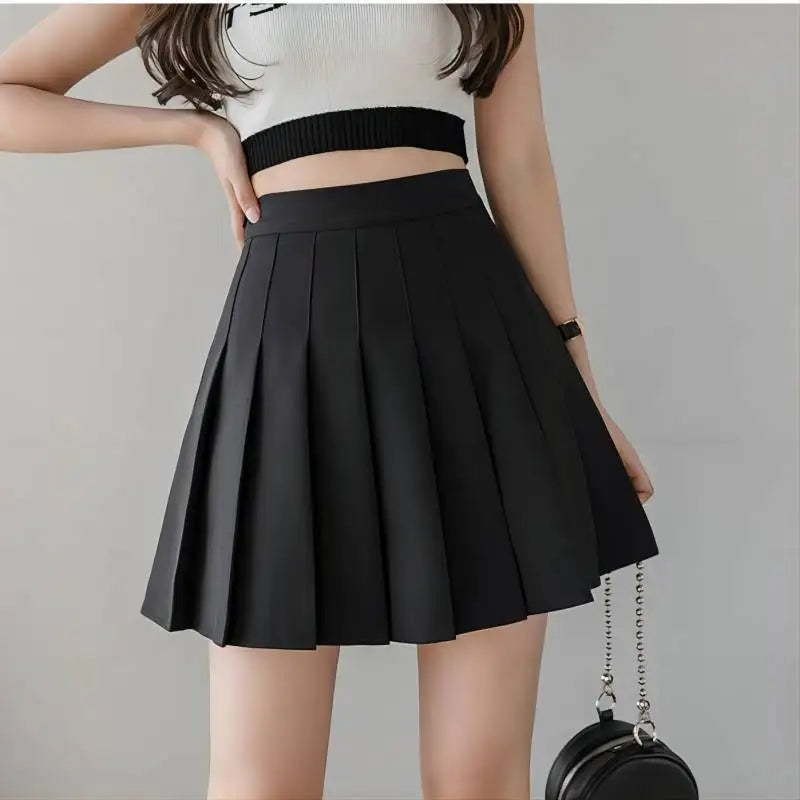 Women's Pleated Skirts™ High Waist Summer Vintage Tennis Student Dance Mini Skirt