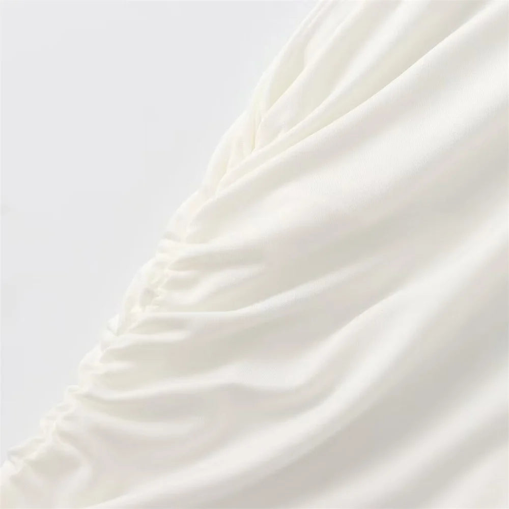Women Dress™ Spring And Summer Fashionable Pleated Decorative Dress