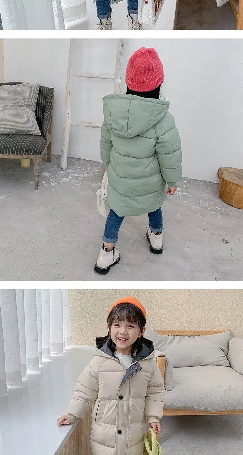 Kids Winter Jackets™ Boys & Girls Hooded Jacket