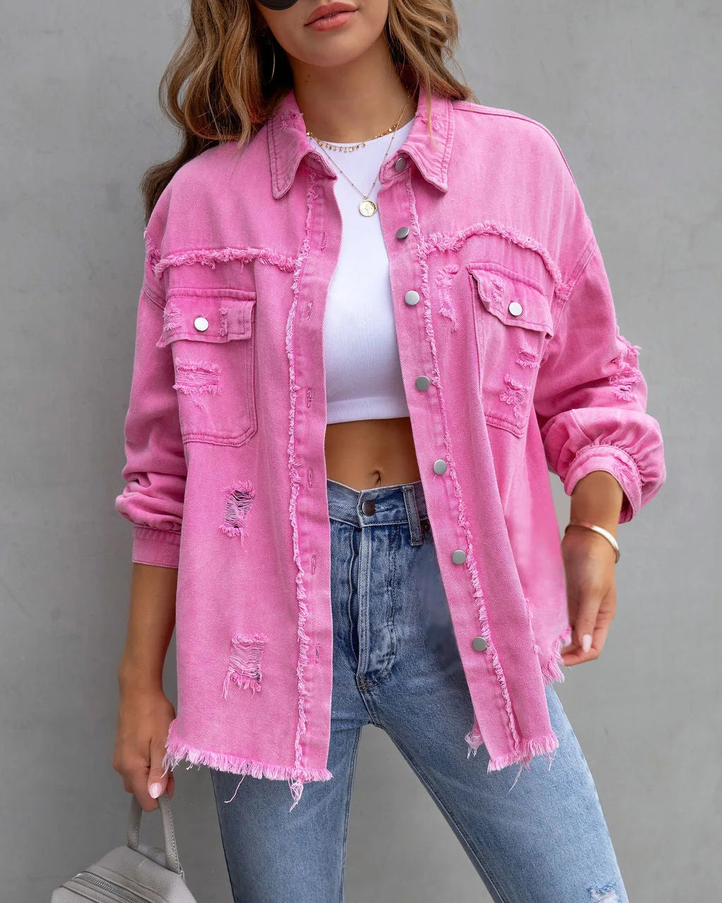 Women's Denim Shirts™ Vintage Oversized Loose Shirt