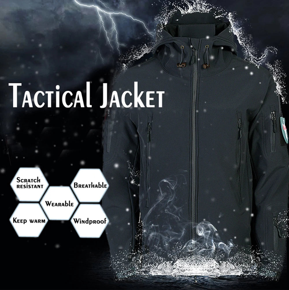 Men's Military Jacket™ Windproof Waterproof  Men Jacket