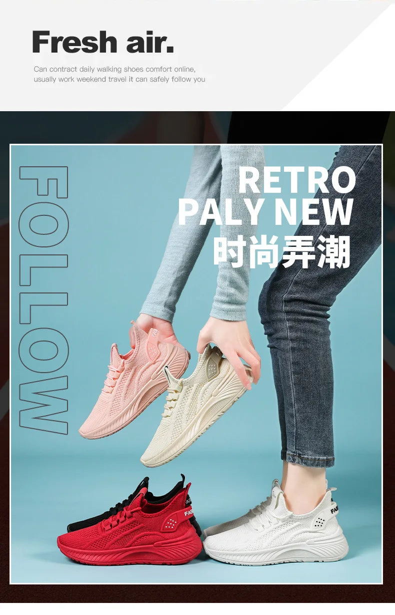 Women's Summer Sneakers™ Soft Cushioned Sole Breathable Athletic Shoes