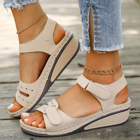 Women's Open Toe Sandals™ Summer Softs Wedge Buckle Orthopedic Sandals