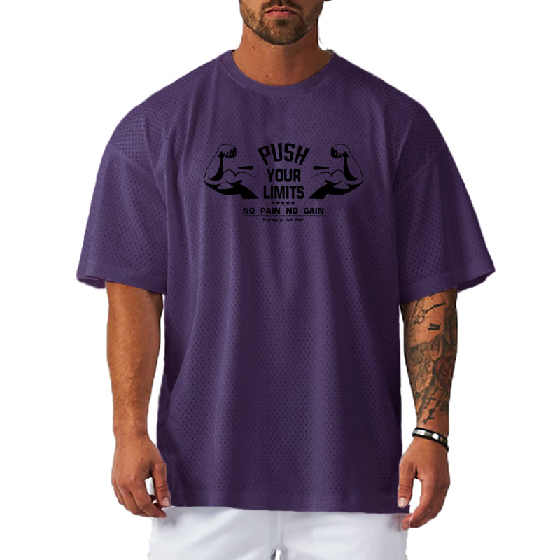 MEN'S Oversized Loose T-shirt™ Short-Sleeved Sportswear Gym T-Shirts