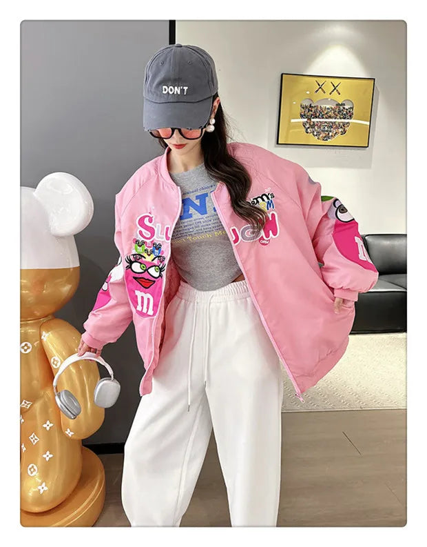 Women's Cross-border Jacket™ Loose Fit Hip Hop Top Jacket