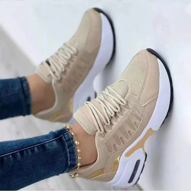 Women's Mesh Breathable Running Sneakers™ Vulcanize Platform Casual Chunky Shoes