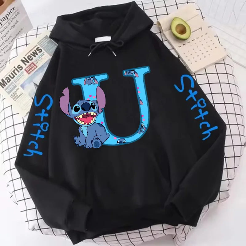 Women's Y2K Hoodies™ Cute Kawaii Disney Lilo & Stitch Anime Printed Hoody
