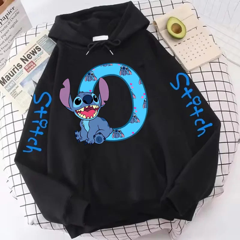 Women's Y2K Hoodies™ Cute Kawaii Disney Lilo & Stitch Anime Printed Hoody