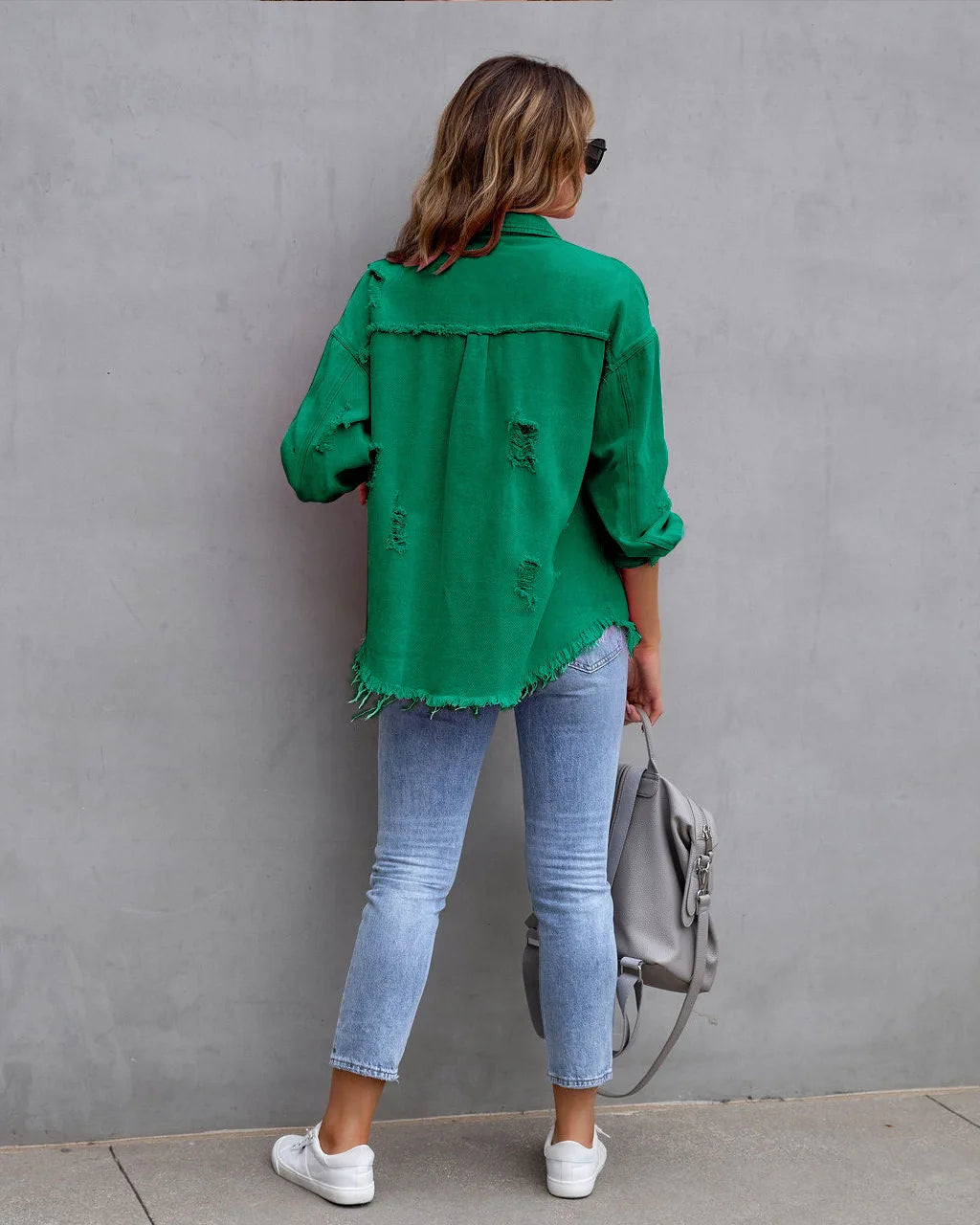 Women's Denim Shirts™ Vintage Oversized Loose Shirt