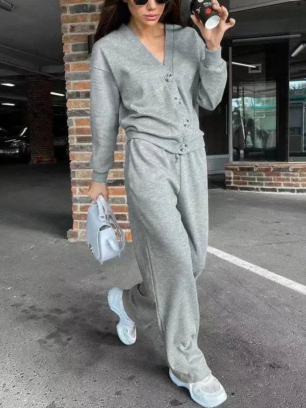 Women's Comfortable Sporty Set™ Casual Jacket Open Cardigan + Long Pants Set