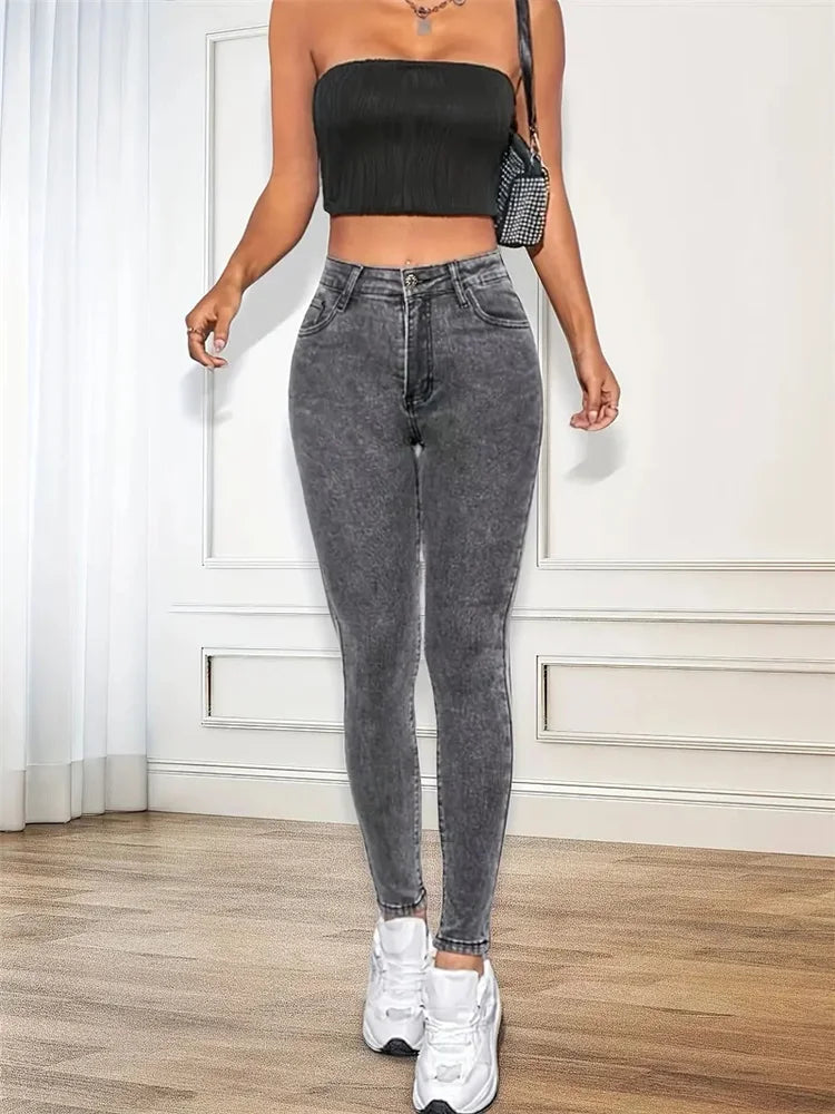 Women Stretch Skinny Jeans™ Slim Fit Pencil Leggings Denim Pants