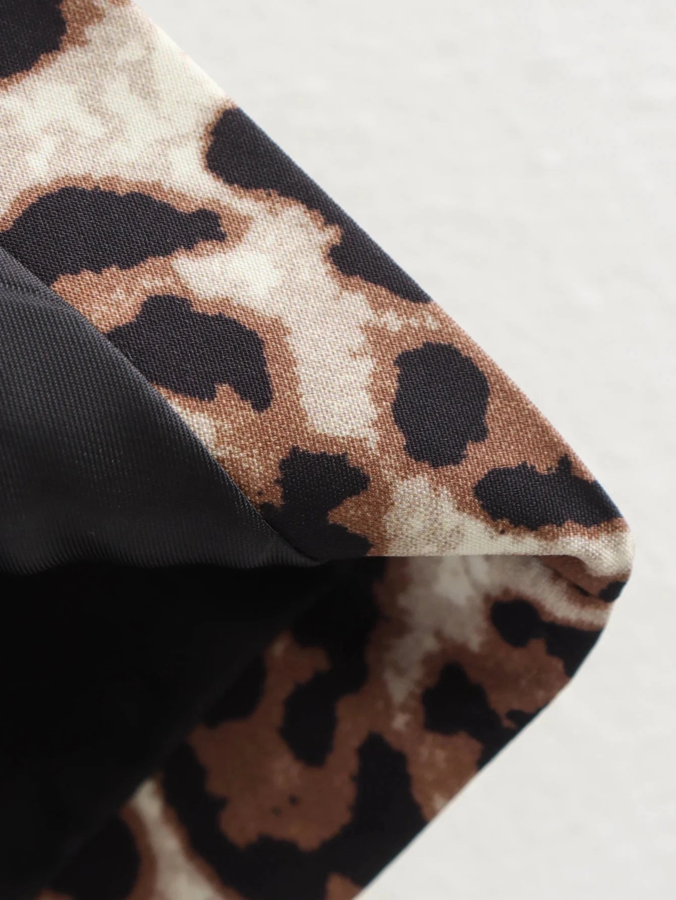 Women's  Leopard Summer Jacket™ V-Neck Single-breasted Cropped Sleeveless Jacket