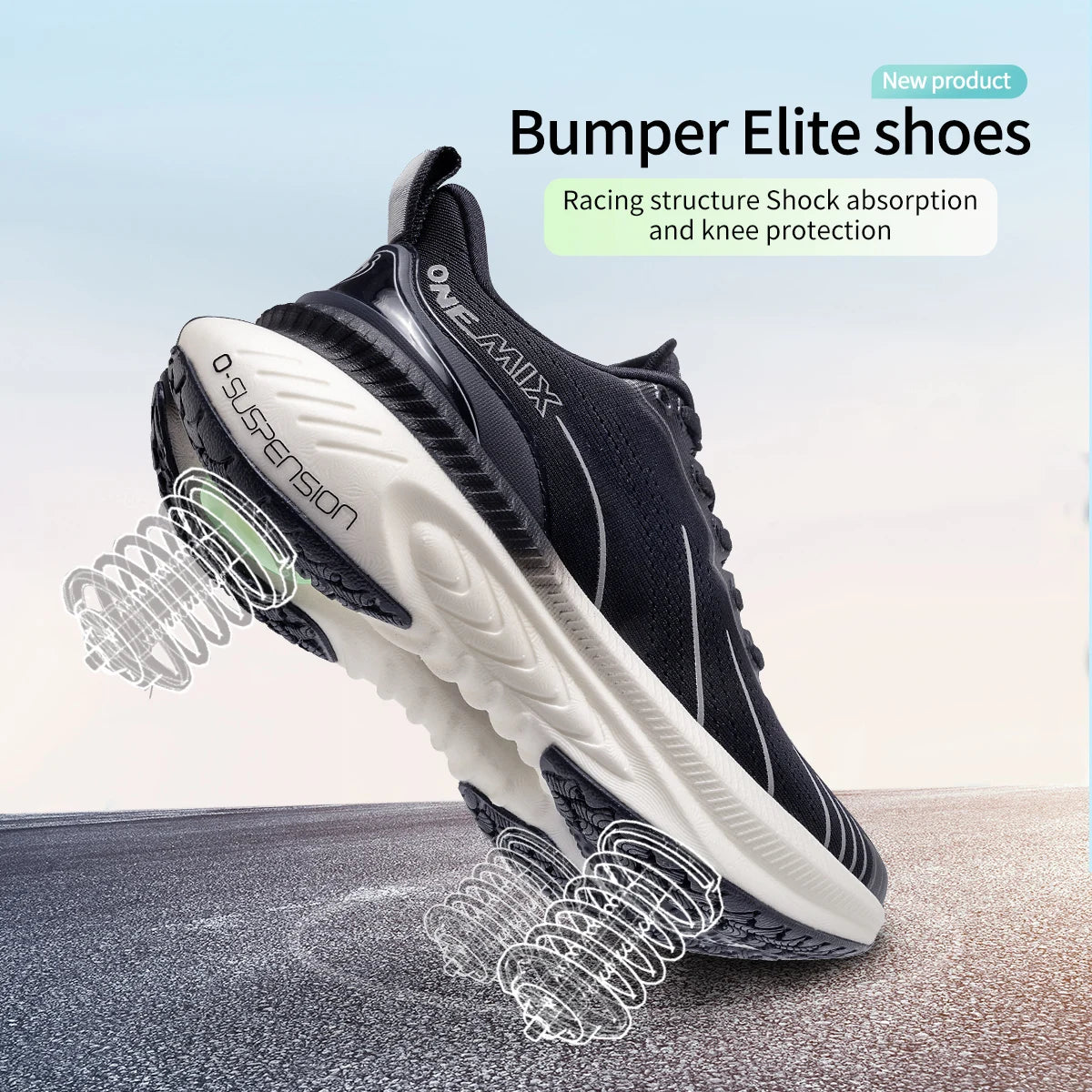 ONEMIX New Cushioning Running Shoes™ Men and Women Lace Up Sports Non-slip Outdoor Athletic Sneakers