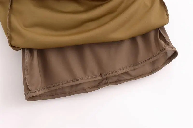 Women Dresses™ Fashion Tight Ruched Mini Dress