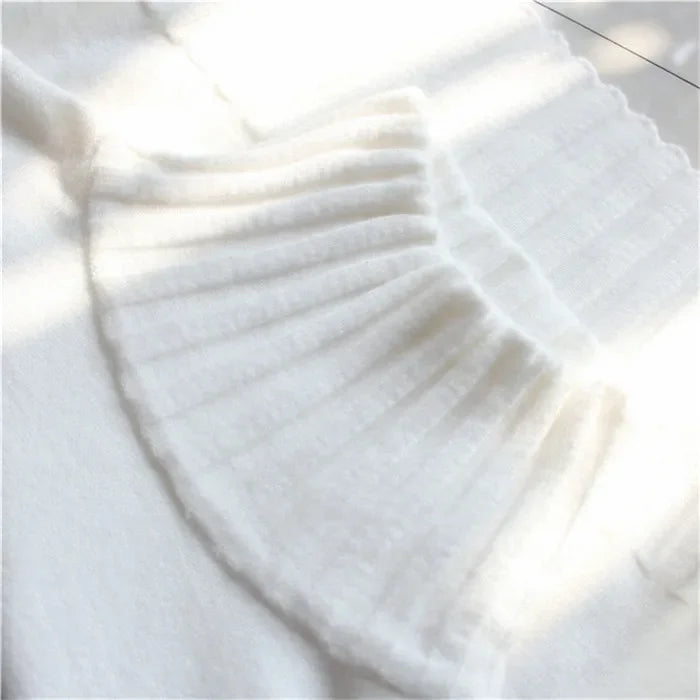 Women's Turtleneck Pullover™ High Elasticity Knitted Ribbed Slim Jumper