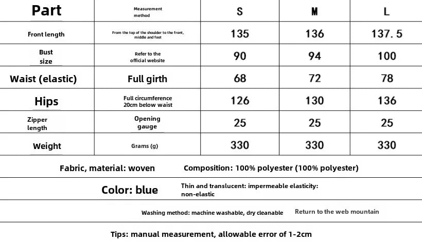 Women's V-Neck Blue Dress™ Waist-Fitted Bow-Decored Long Dress