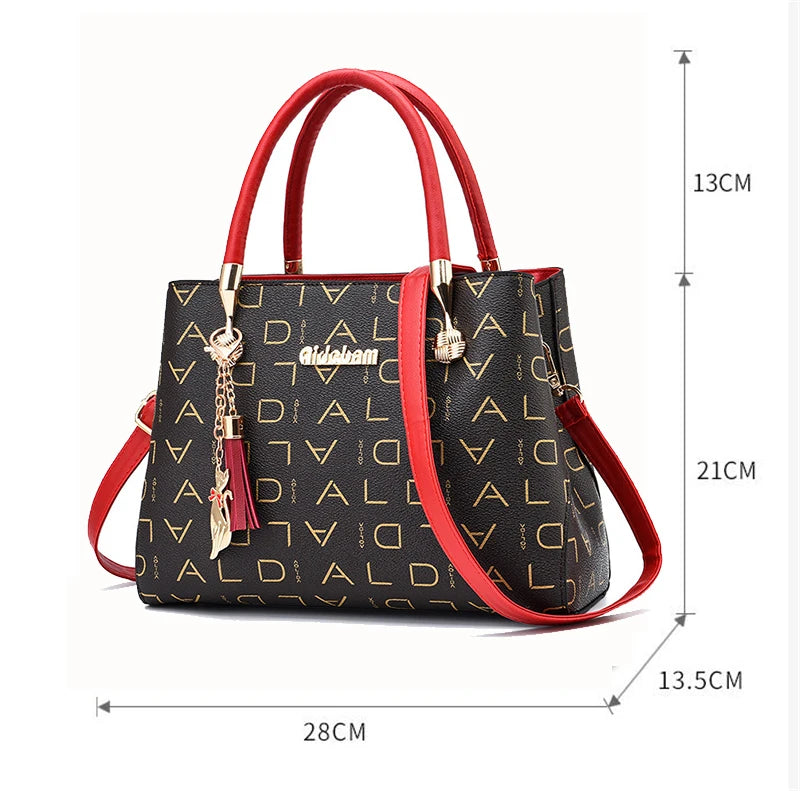 Women's  PU Leather Handbags™  Ladies Luxury Tote Handbag