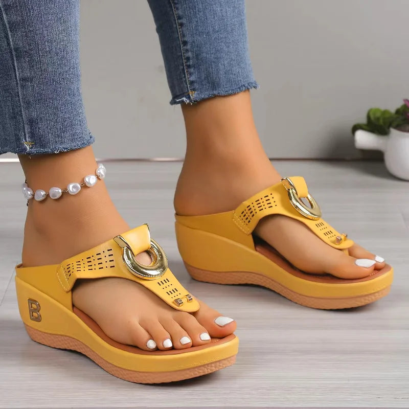 Women's Slippers™ Wedges Causal Platform Beach Slippers