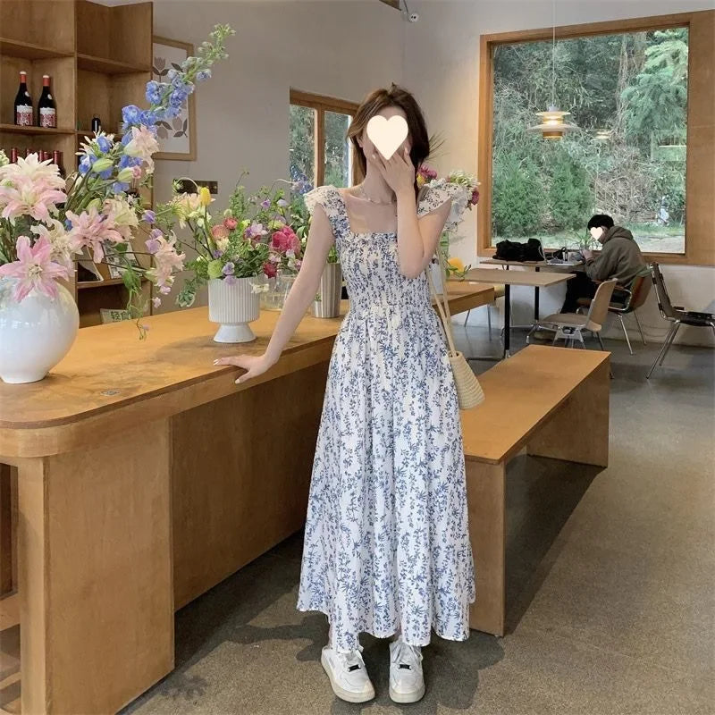 Women's French Style Sleeveless Dress™ Soft Backless Slim Fit Long Dress