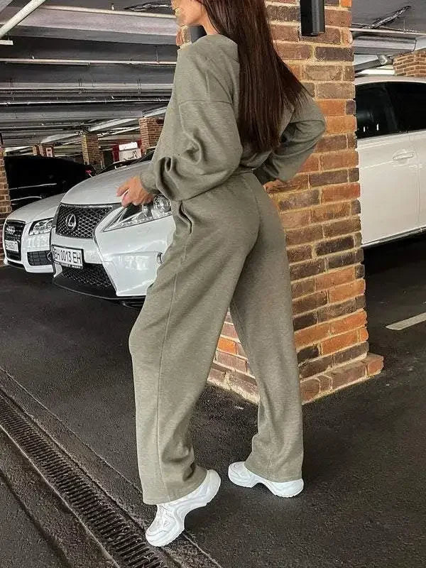 Women's Comfortable Sporty Set™ Casual Jacket Open Cardigan + Long Pants Set