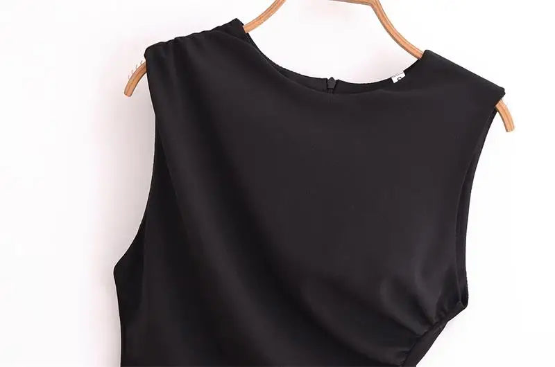 Women Dresses™ Fashion Tight Ruched Mini Dress