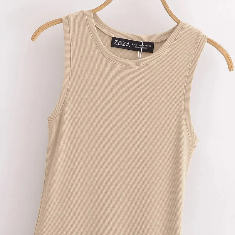 Women's TRAF Elegant Long Dresses™  Sleeveless Casual Y2k Dress