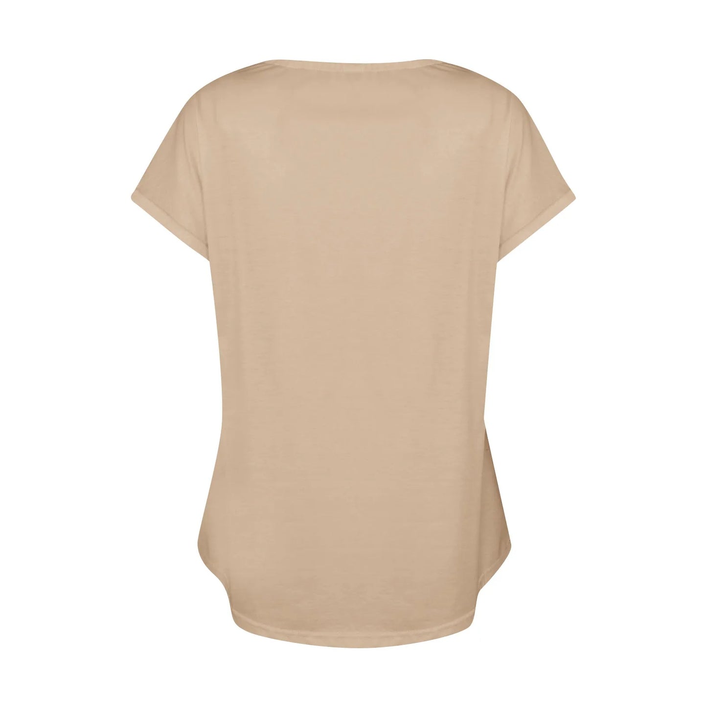 Women's Oversized T-Shirt™ Solid Color V Neck Short Sleeve Basic Tops
