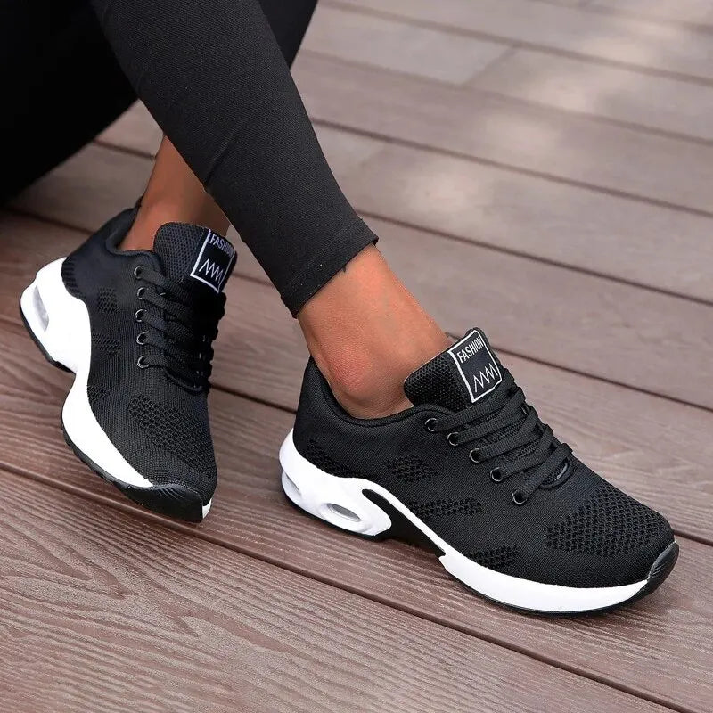 Women's Sneakers™ Breathable Walking Mesh Flat Shoes Platform Sneakers