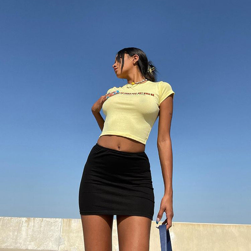 Women's Fashion Mini Skirt™ High Waist Stretch Pencil Slim Fitting Short Skirts