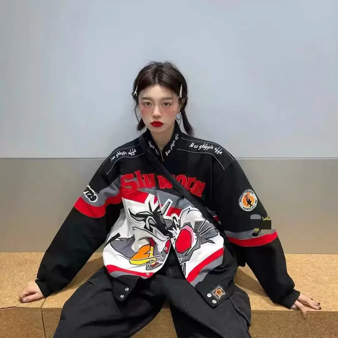 Women's Cross-border Jacket™ Loose Fit Hip Hop Top Jacket