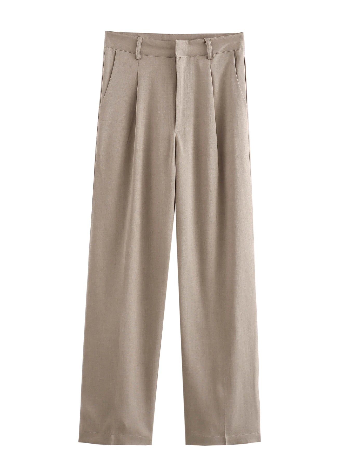 Women's Suits™ Short Jackets  & Chic Wide Leg Pants Set