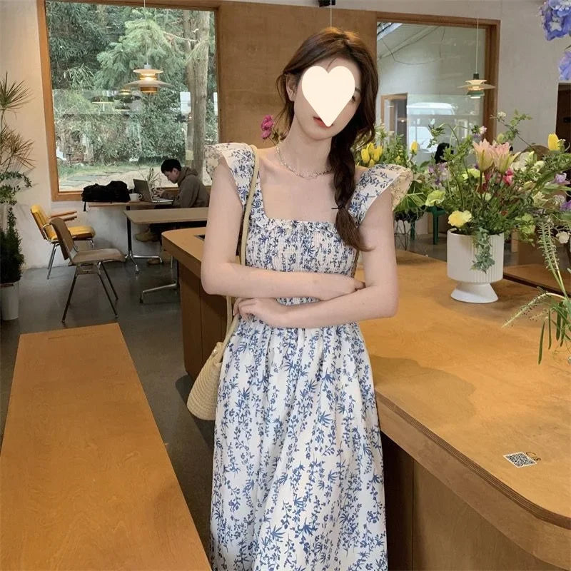 Women's French Style Sleeveless Dress™ Soft Backless Slim Fit Long Dress