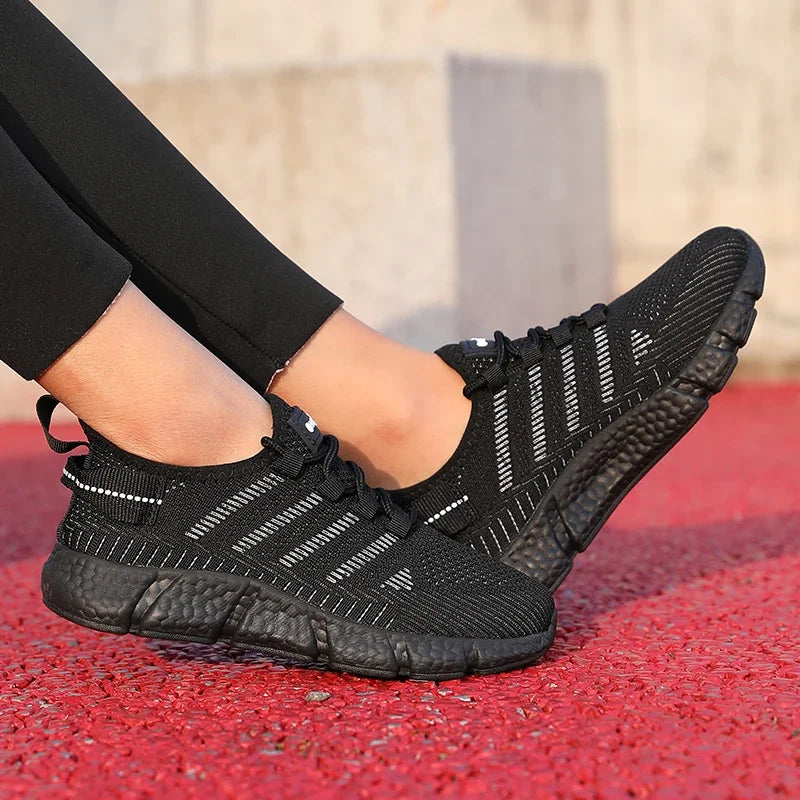 Women's Breathable Mesh Fabric Sneakers™ Lightweight Casual Versatile Flat Shoes