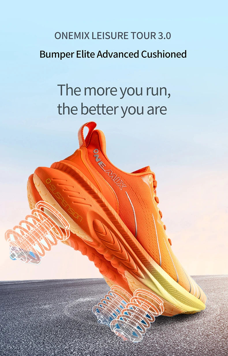 ONEMIX New Cushioning Running Shoes™ Men & Women  Lace Up Sports Women Non-slip Outdoor Athletic Sneakers