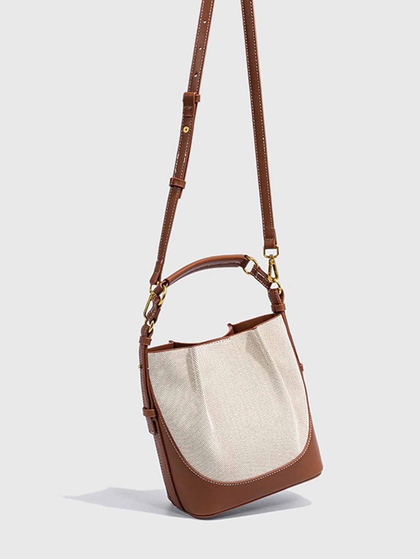 Women's Shoulder Bag™ Large capacity wide shoulder strap single shoulder tote sling sling bucket bag