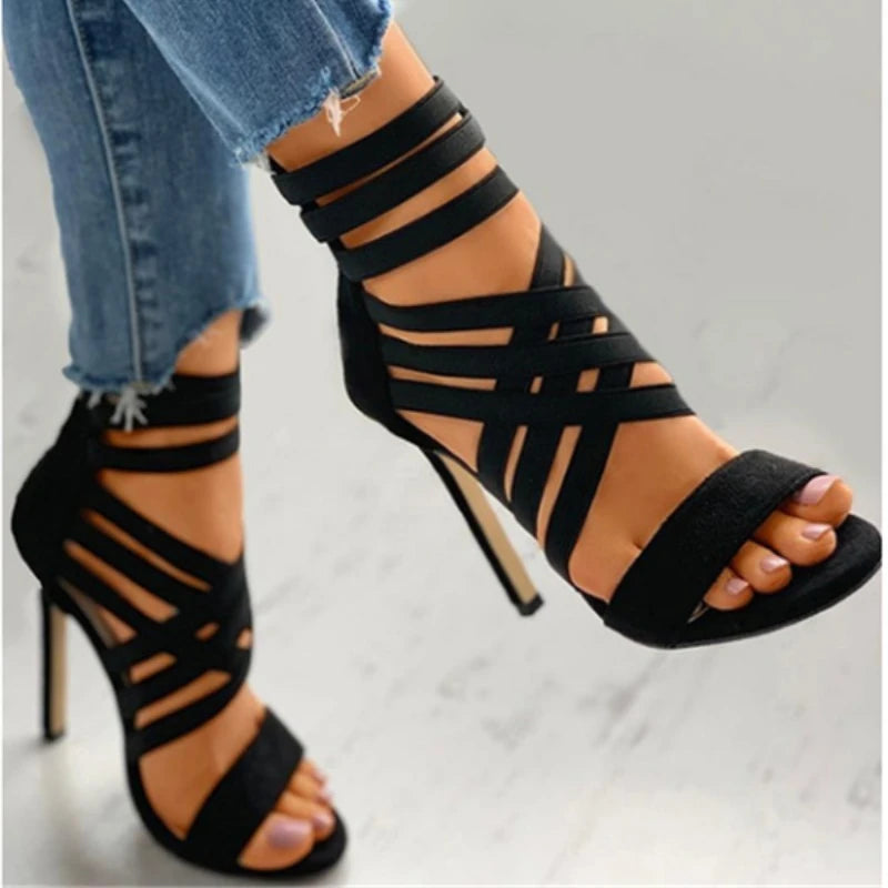 Women's Gladiator High Heels™ Open Toe Gladiator Summer High Heels Sandals