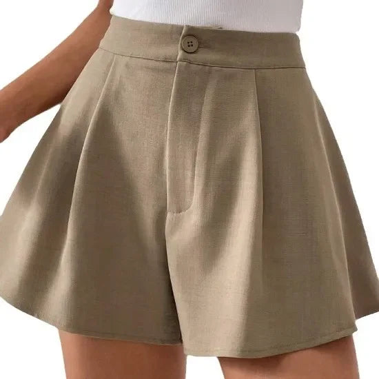 Women's Shorts™ High-Waisted Micro-Flared Versatile Bell Plus Size Women Shorts