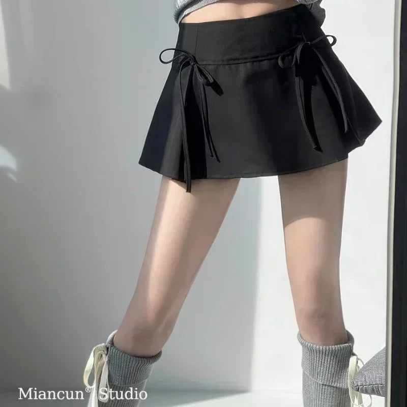 Women's Preppy Style Mini Skirt™ Low Waist Pleated Short Skirt