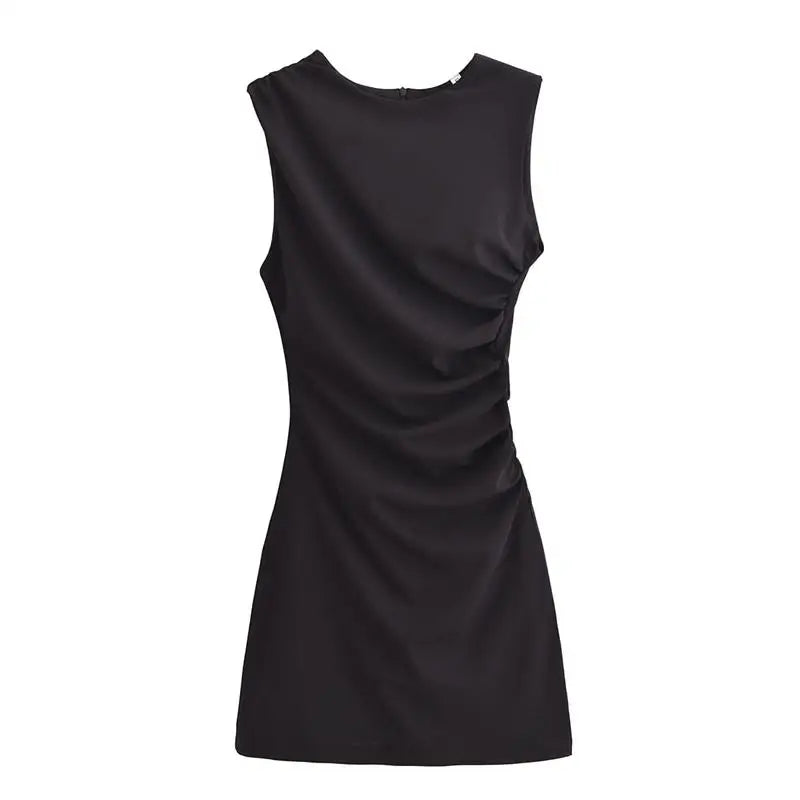 Women Dresses™ Fashion Tight Ruched Mini Dress