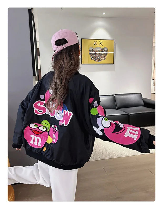 Women's Cross-border Jacket™ Loose Fit Hip Hop Top Jacket