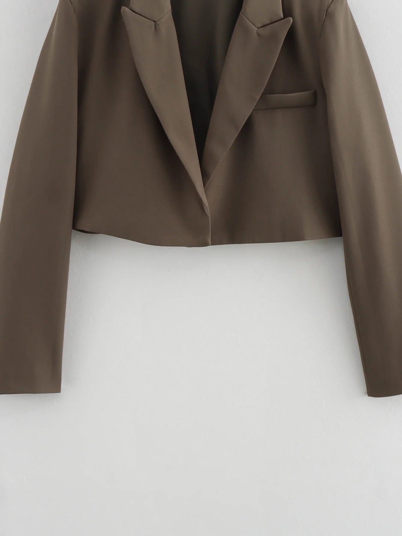 Women's Fashion Crop Blazer Jacket™ Long Sleeve Versatile Jacket