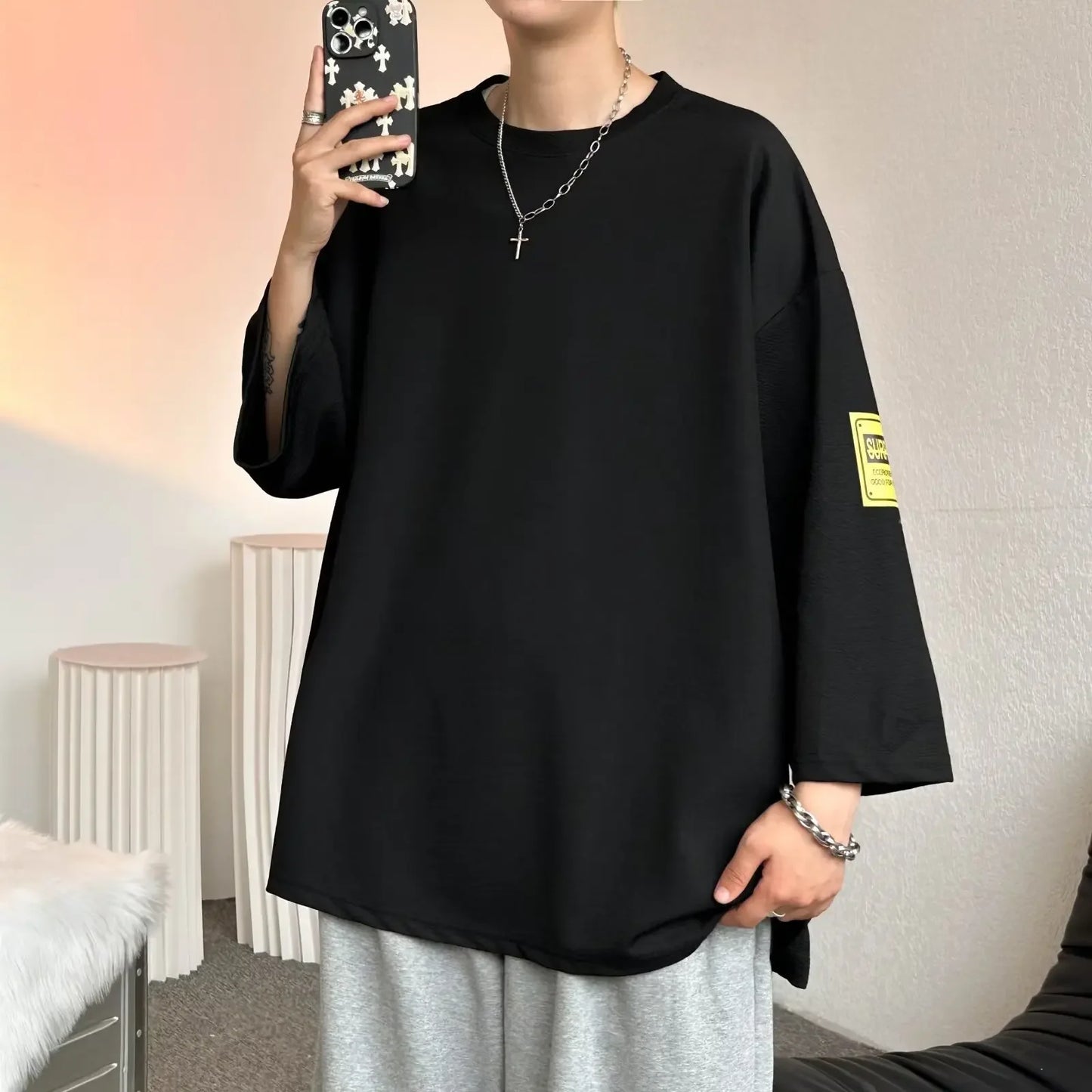 Men's Summer T-Shirt™ Japanese Style  Loose Fit Short Sleeves T-shirt
