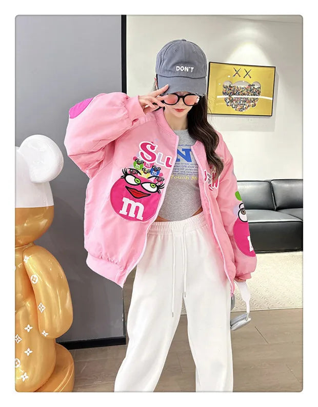 Women's Cross-border Jacket™ Loose Fit Hip Hop Top Jacket