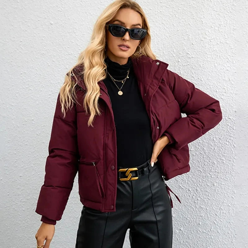 Women's Cotton Jacket™ Short Korean Collar Parkas jackets