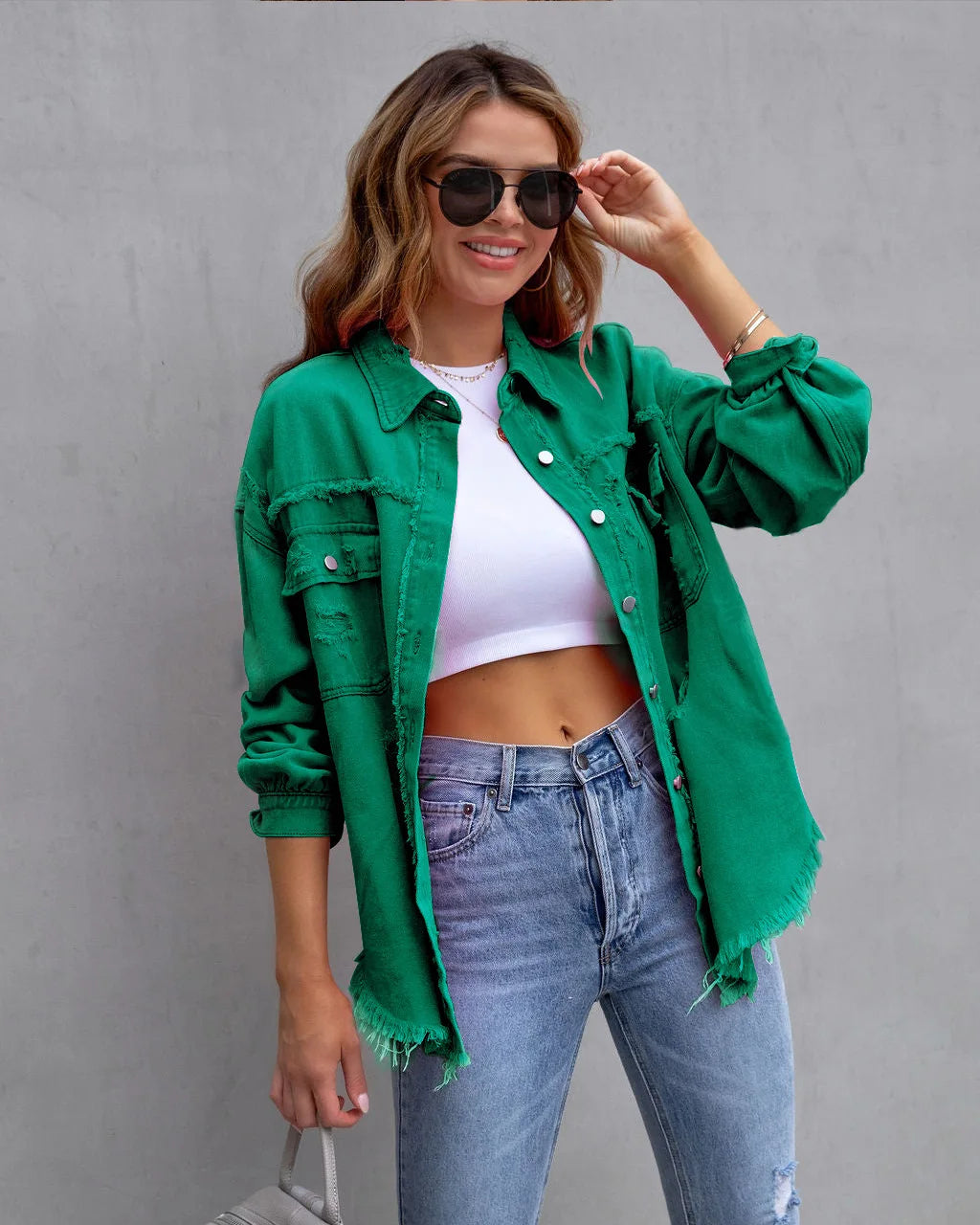 Women's Denim Shirts™ Vintage Oversized Loose Shirt